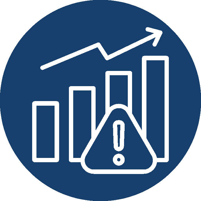 Flèche vers le haut et plantes qui poussent